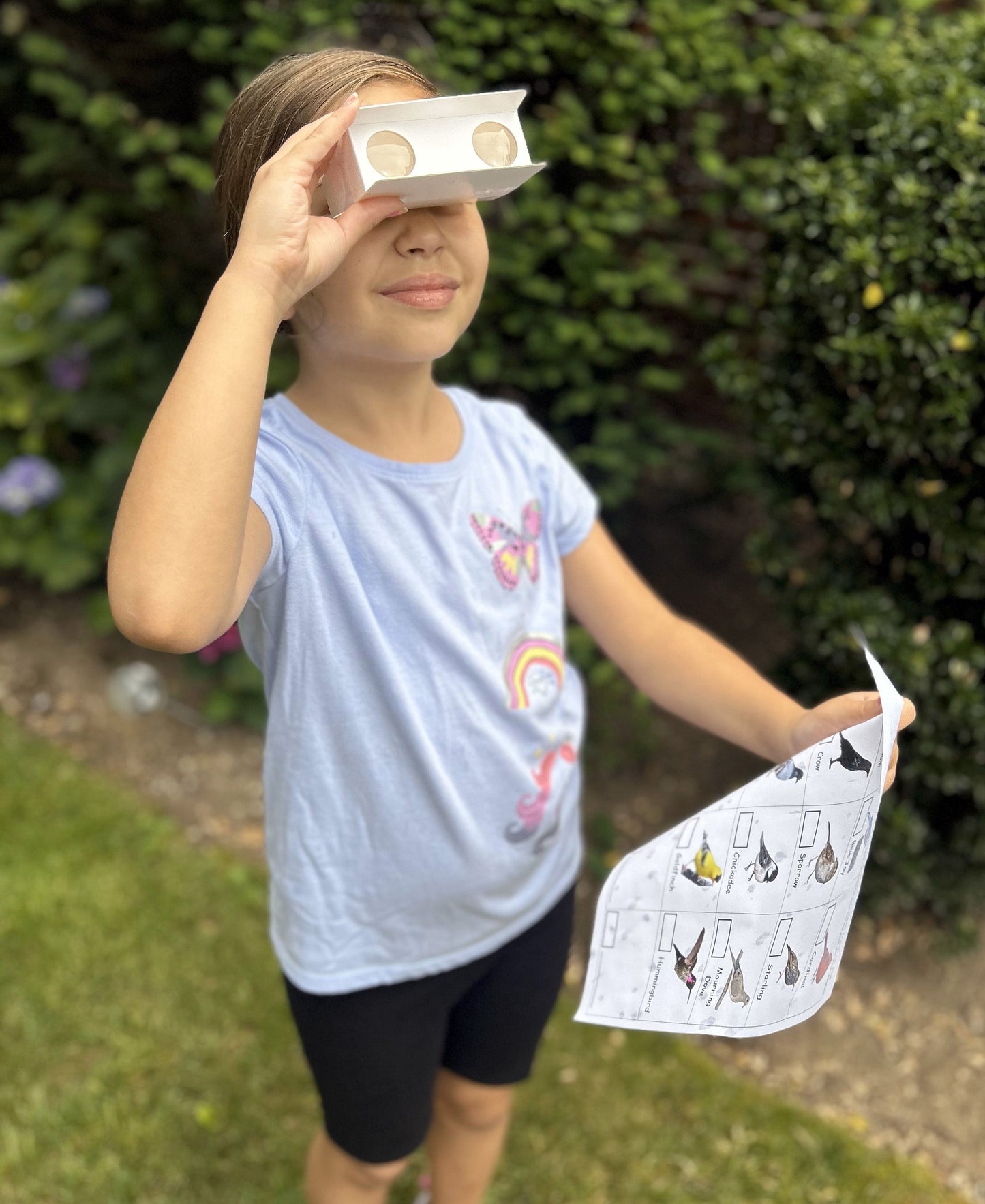 DIY binoculars for bird watching