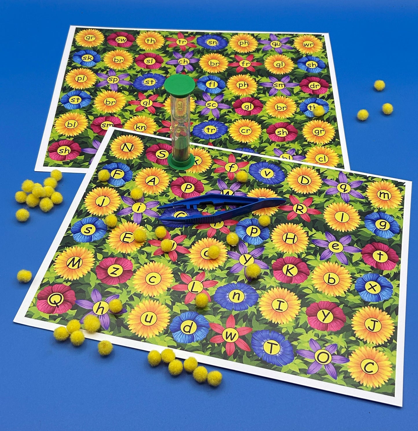 Pollenate the Flowers Literacy Game