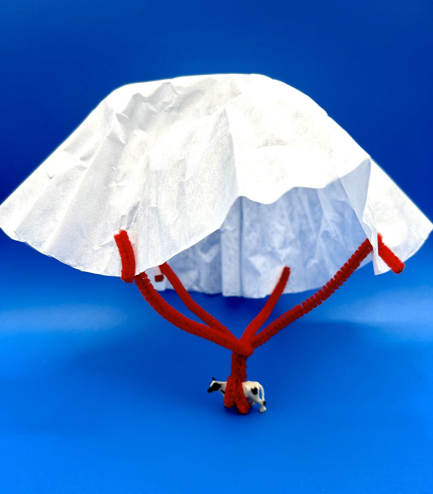 Build a parachute activity