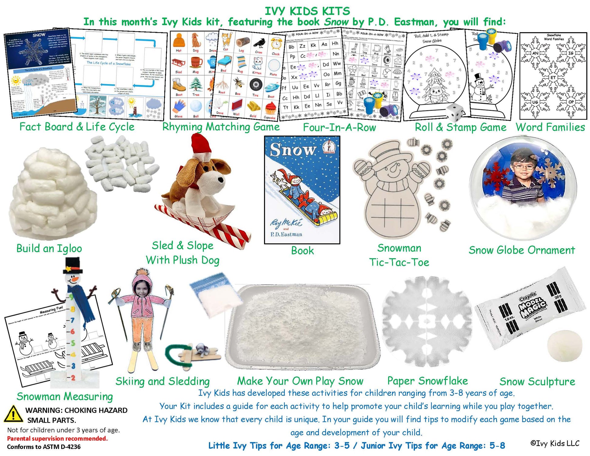 Winter Themed STEM Activities for Kids