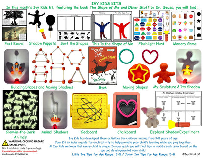 Shape and Shadow STEM activities for kids