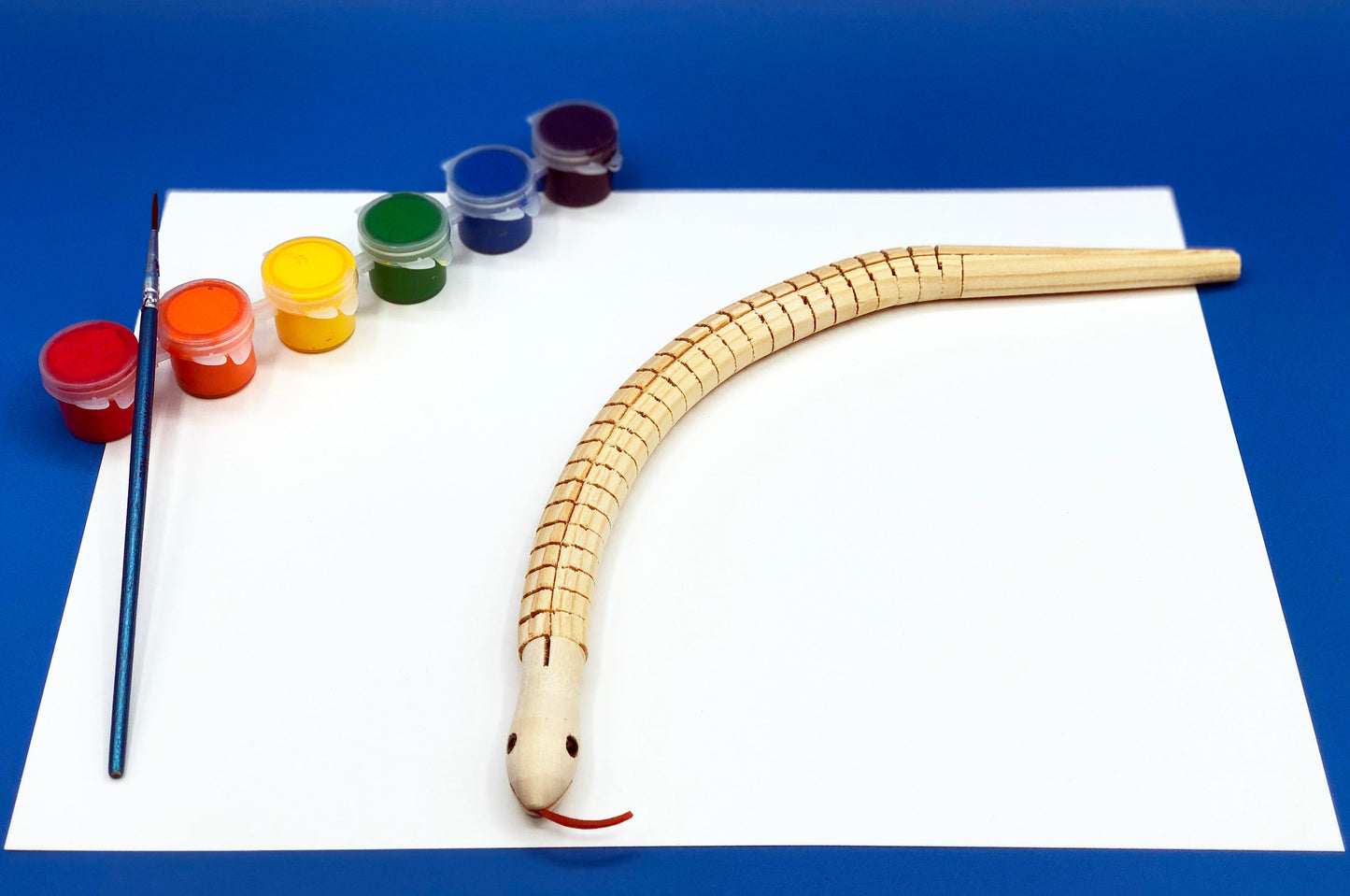 Snake Craft Spring activities STEM kids