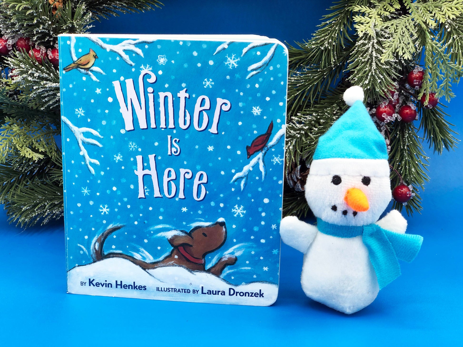 Winter is Here book and Plush toy