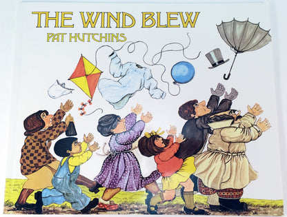 Ivy Kids monthly activity subscription box featuring the book The Wind Blew by Pat Hutchins and over 10 math, literacy, science and art activities inspired by the story. 