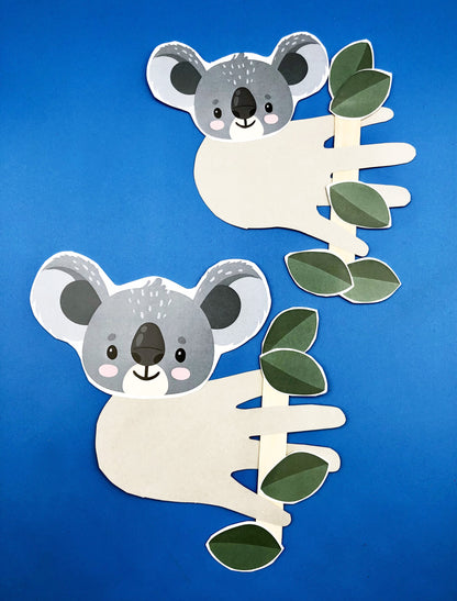 Koala hand tracing craft