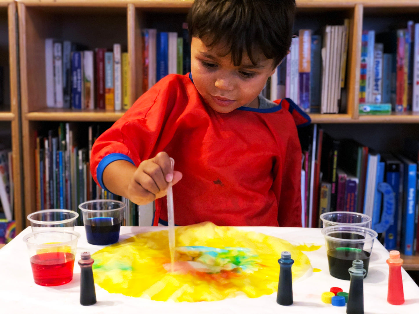 Color exploration science activity kids
