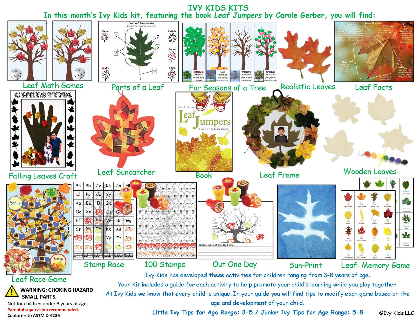 Ivy Kids Kit - Leaf Jumpers