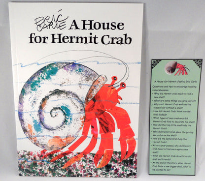 A House for Hermit Crab by Eric Carle - Ivy Kids subscription box activities.